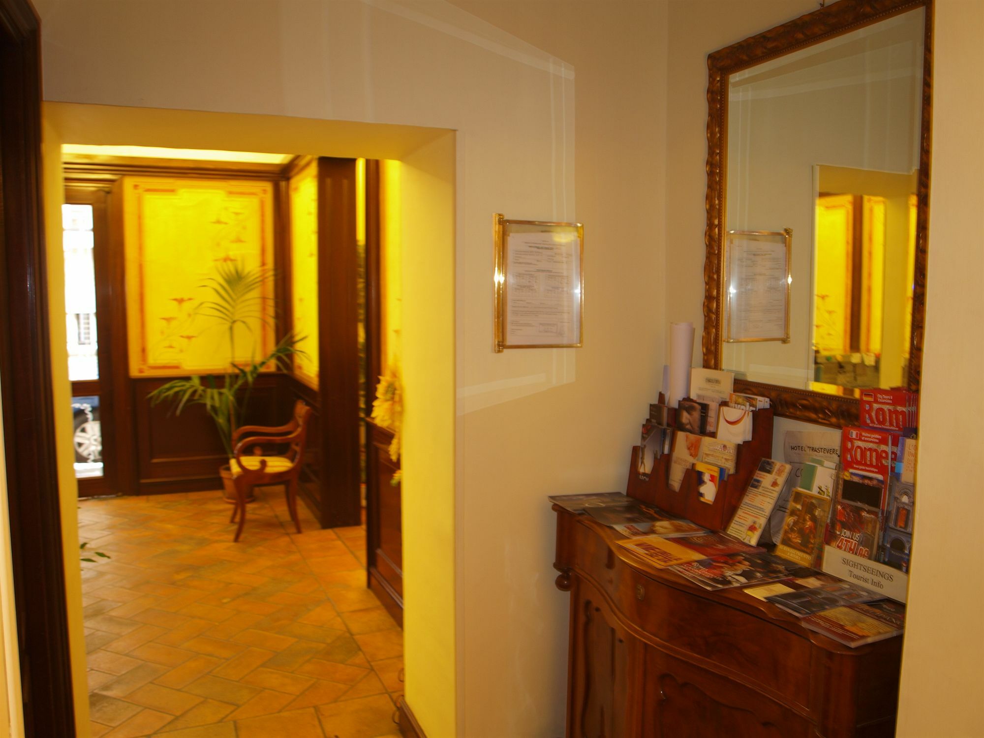 Hotel Trastevere Róma Kültér fotó